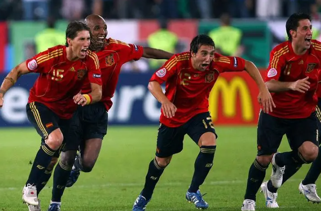 2008年欧洲杯西班牙队阵容：黄金一代的崛起