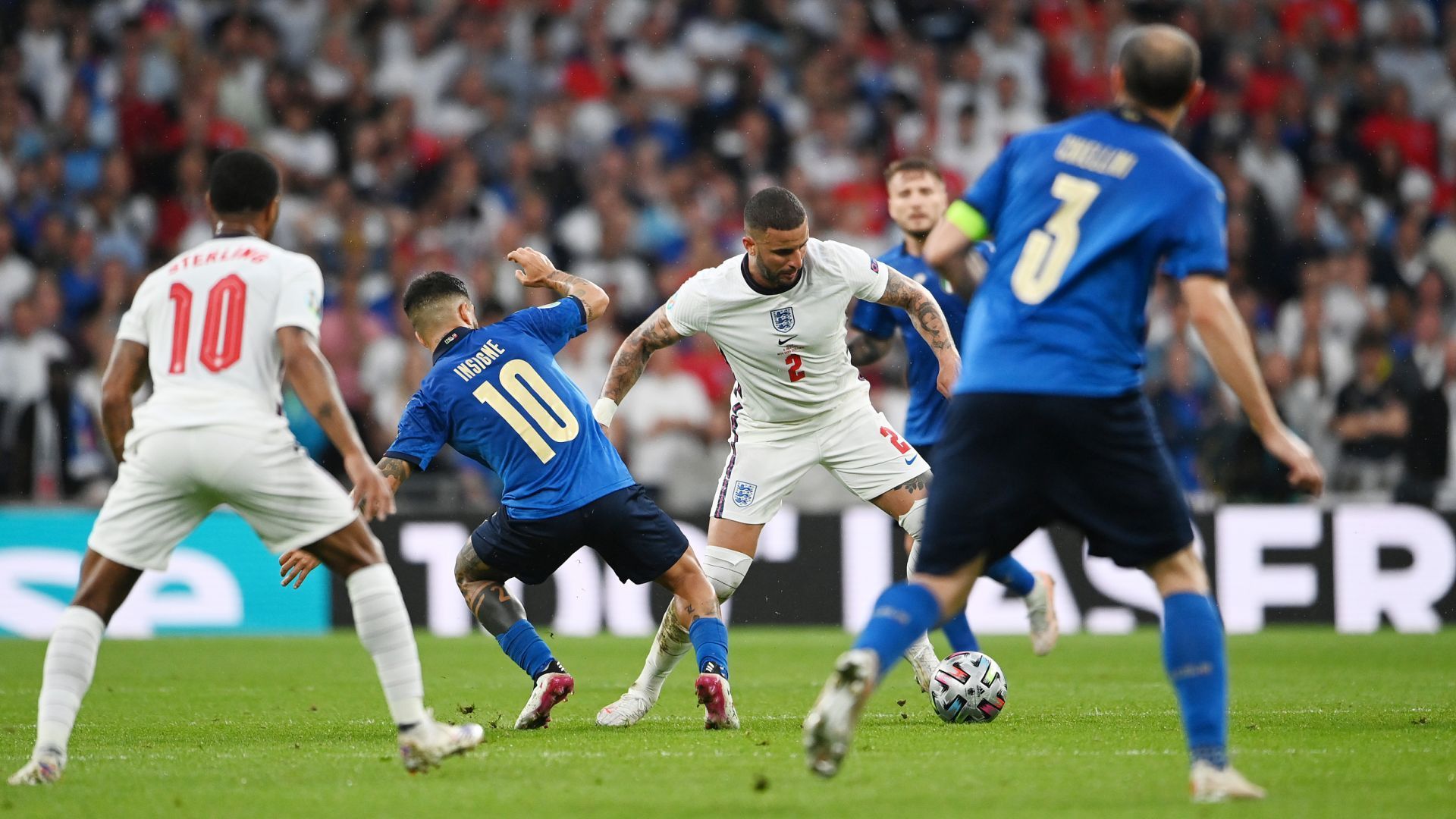 2020欧洲杯决赛：意大利对阵英格兰——一场经典的对决