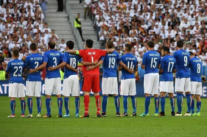 2016欧洲杯1/4决赛：意大利对阵德国—防守与进攻的较量