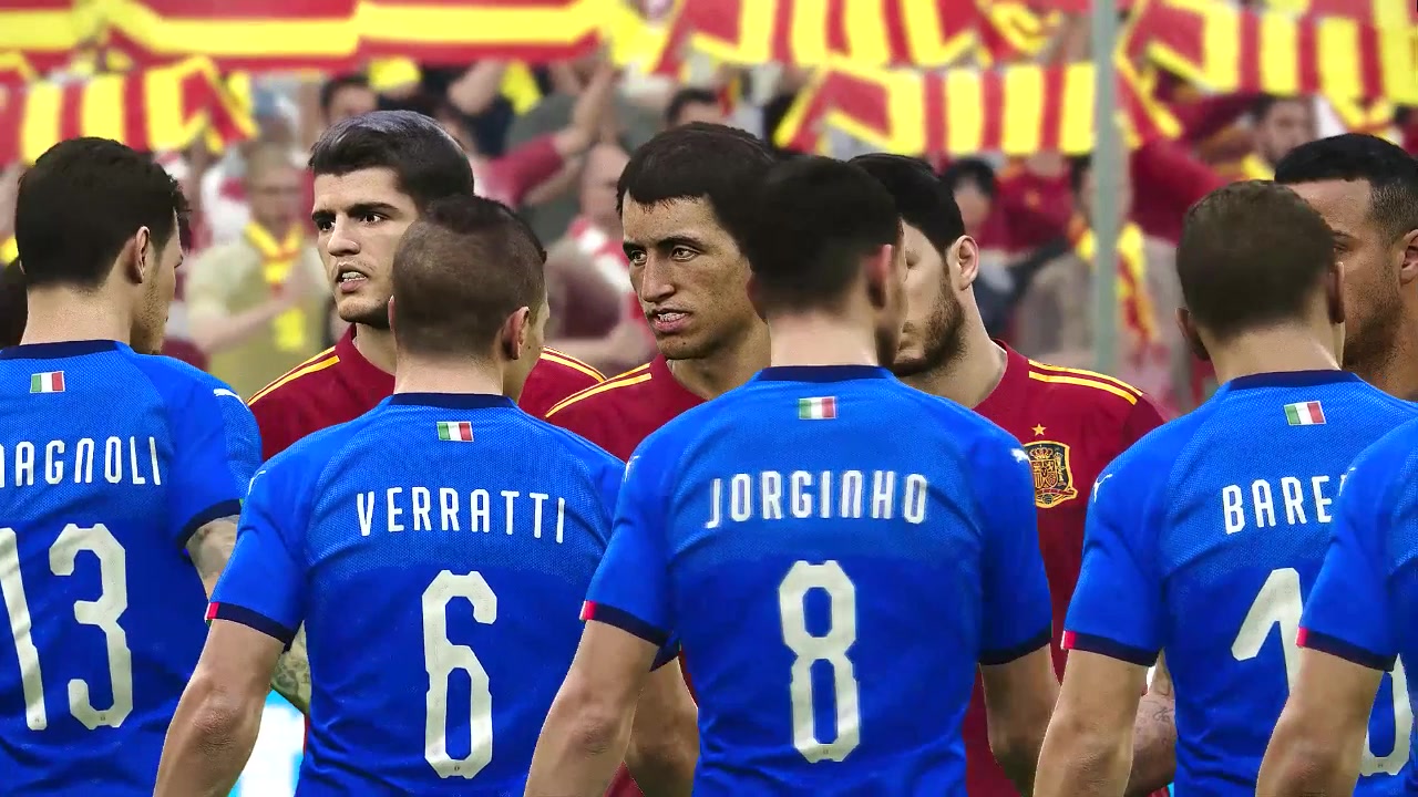 2020欧洲杯半决赛：西班牙对意大利—一场激情四溢的足球盛宴