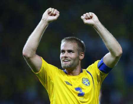 2012年欧洲杯上的梅尔贝里：瑞典的坚强后盾