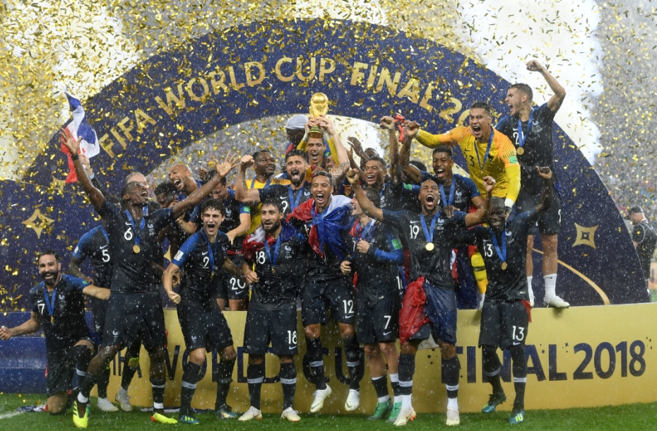 18年世界杯冠军：法国队与克罗地亚队的巅峰对决